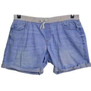 Wonder Nation Girls 16 Plus Jean Jegging Stretch Shorts